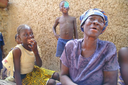 Le regard - Portraitreihe Burkina Faso